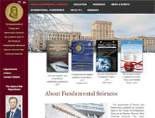 Tablet Screenshot of fn.bmstu.ru